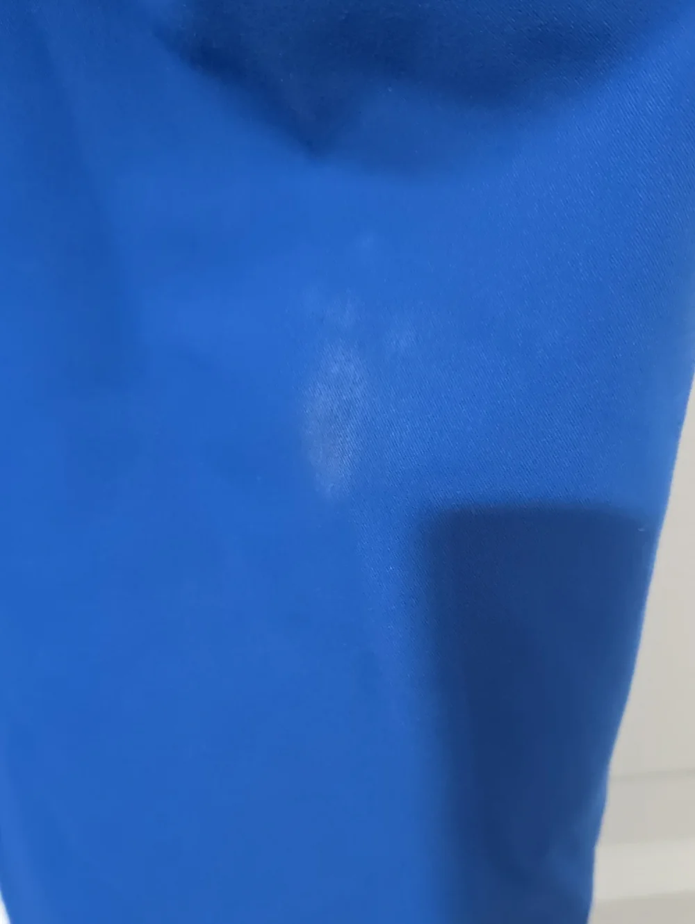 Figs Jogger Pants in Royal Blue with White Drawstrings